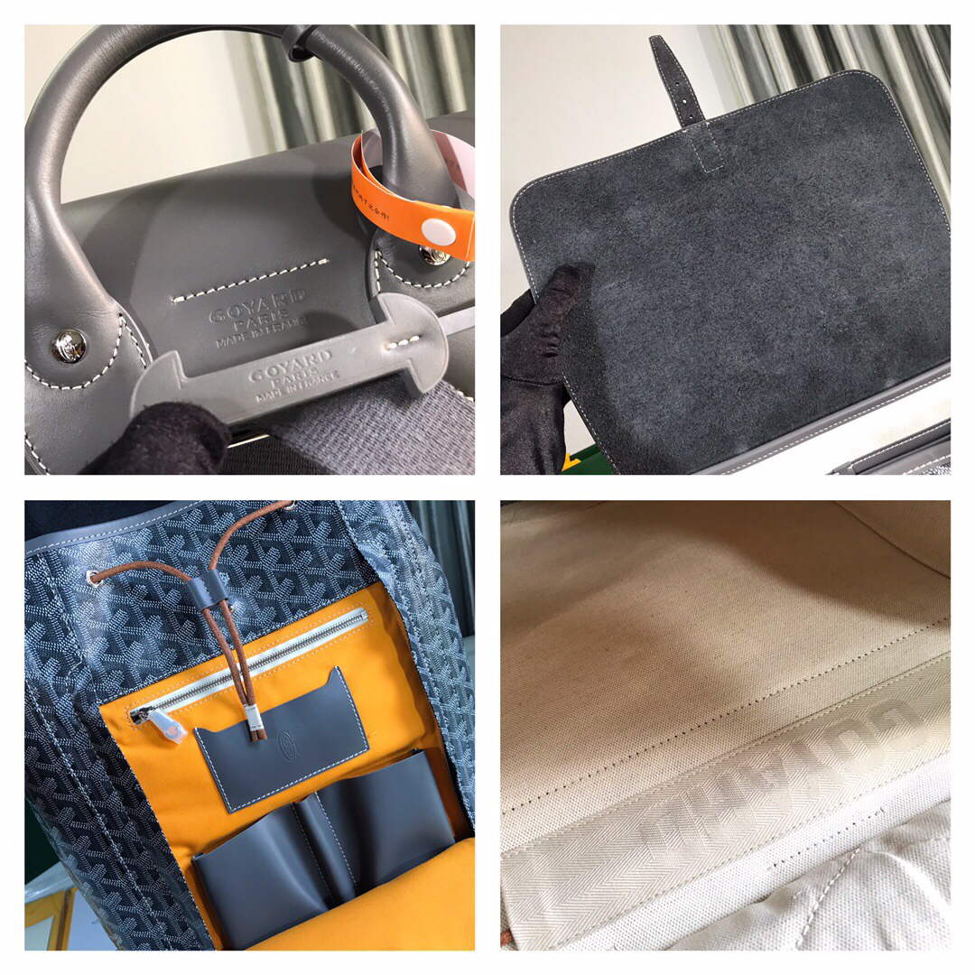 Goyard ALPIN2MMLTY Alpin MM Backpack Gray - Default Title - View 9