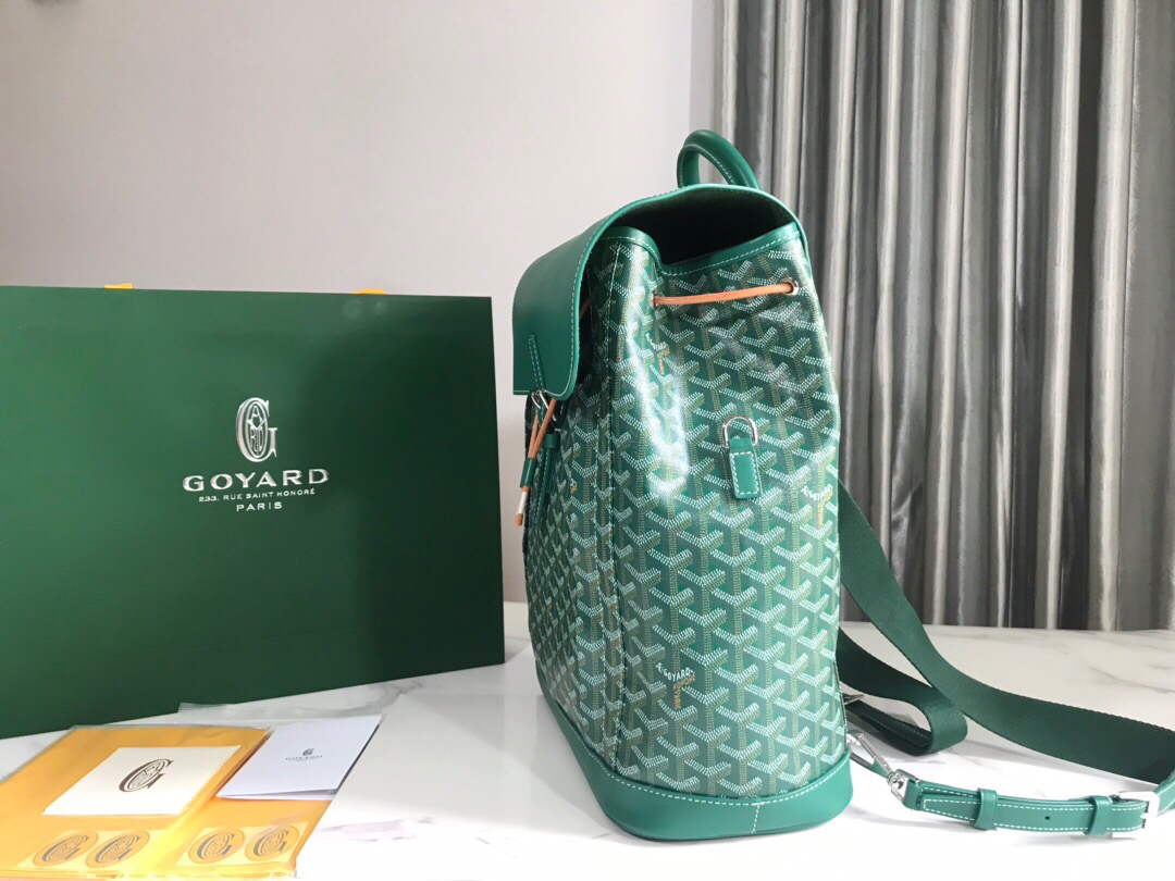 Goyard ALPIN2MMLTY Alpin MM Backpack Green - Default Title - View 2
