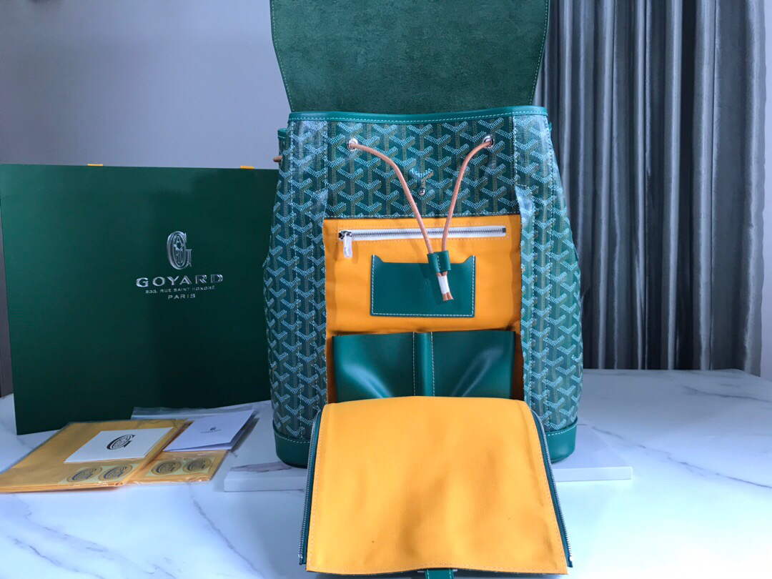 Goyard ALPIN2MMLTY Alpin MM Backpack Green - Default Title - View 6