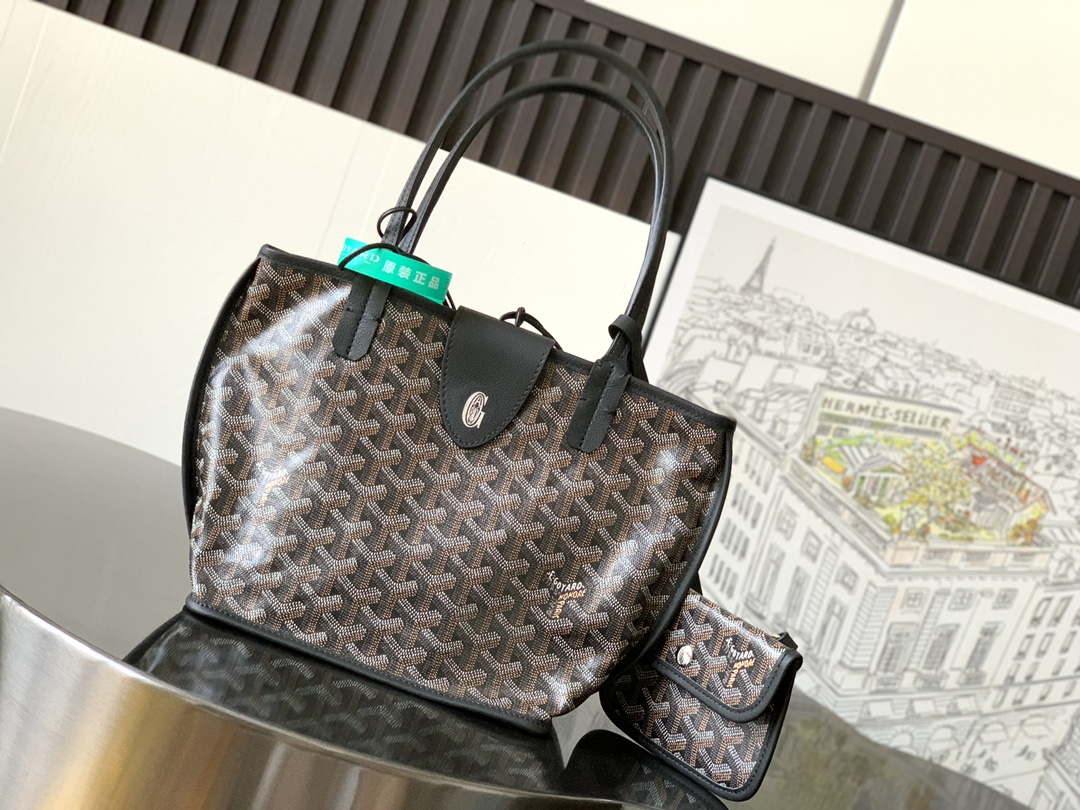 Goyard ANJOUSMINCG07TY07P Anjou Mini Bag Black - Default Title - View 1