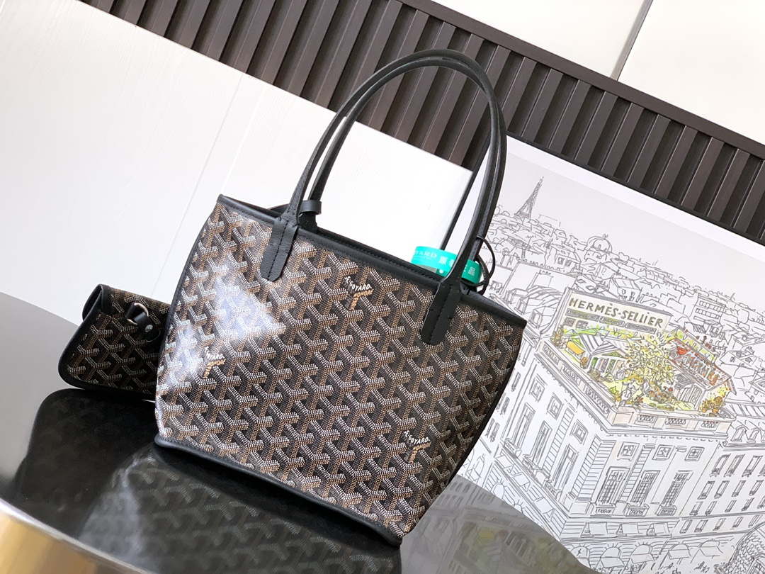 Goyard ANJOUSMINCG07TY07P Anjou Mini Bag Black - Default Title - View 3