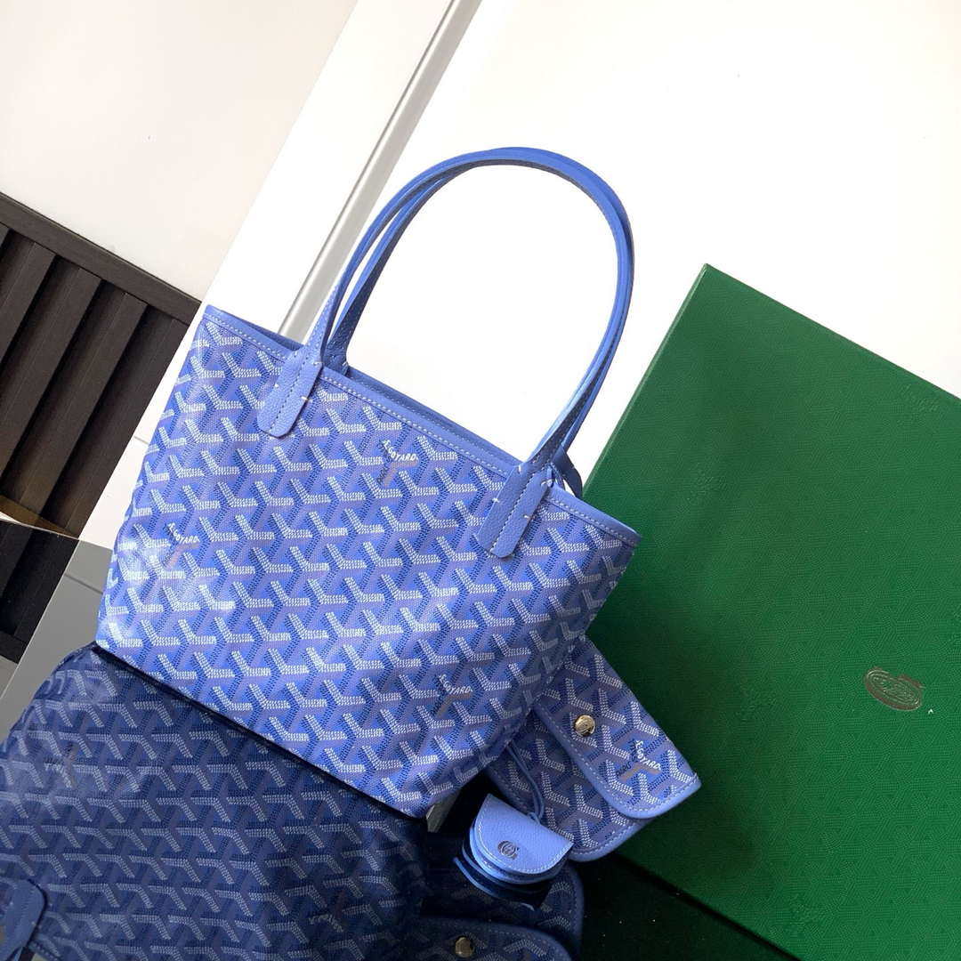 Goyard ANJOUSMINCG07TY07P Anjou Mini Bag Blue