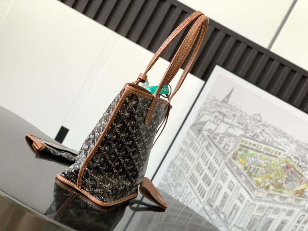 Goyard ANJOUSMINCG07TY07P Anjou Mini Bag Brown - Default Title - View 2