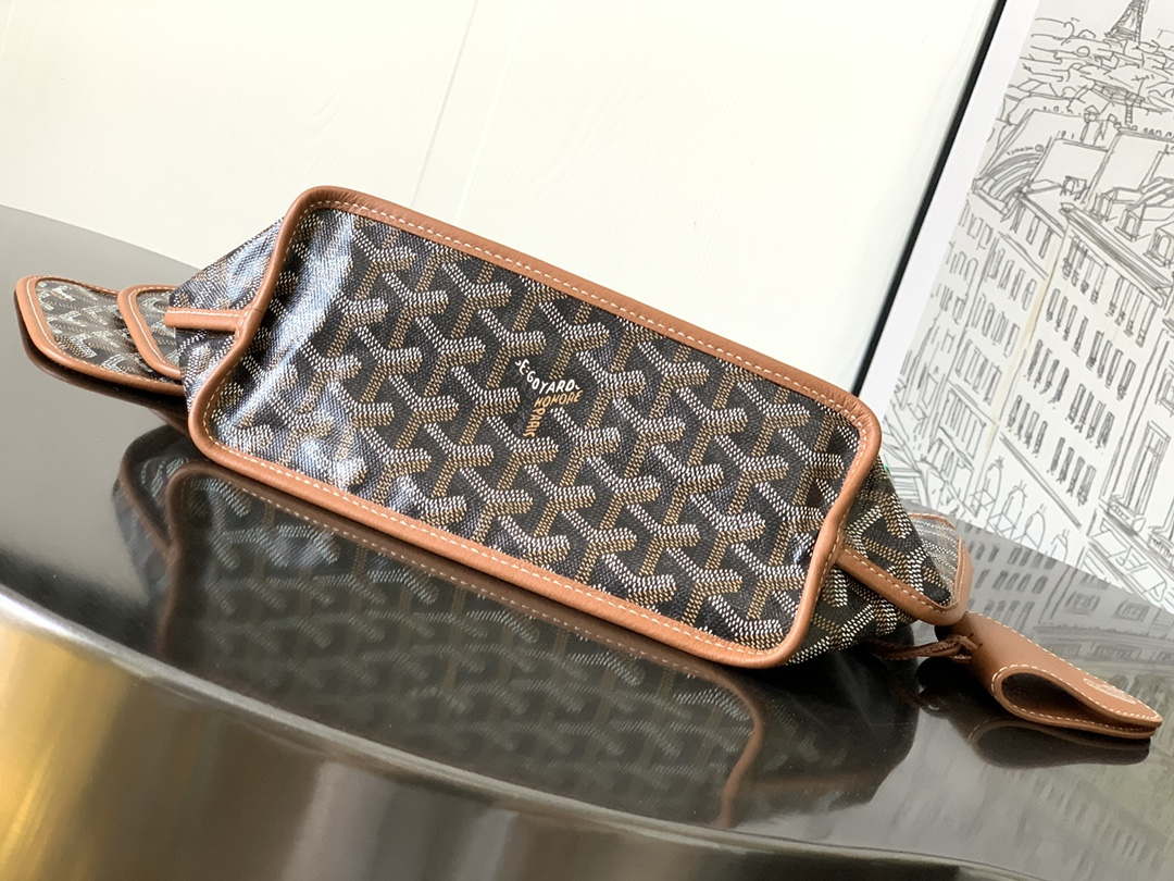 Goyard ANJOUSMINCG07TY07P Anjou Mini Bag Brown - Default Title - View 4