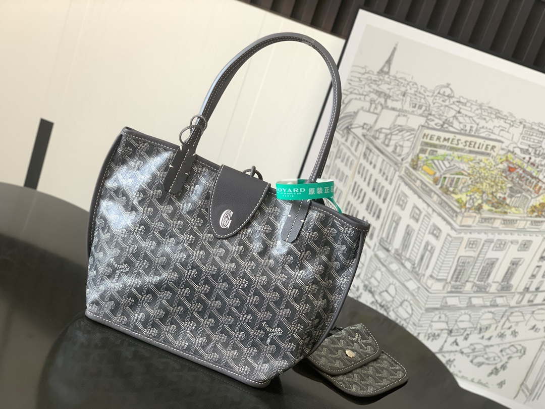 Goyard ANJOUSMINCG07TY07P Anjou Mini Bag Gray - Default Title - View 1