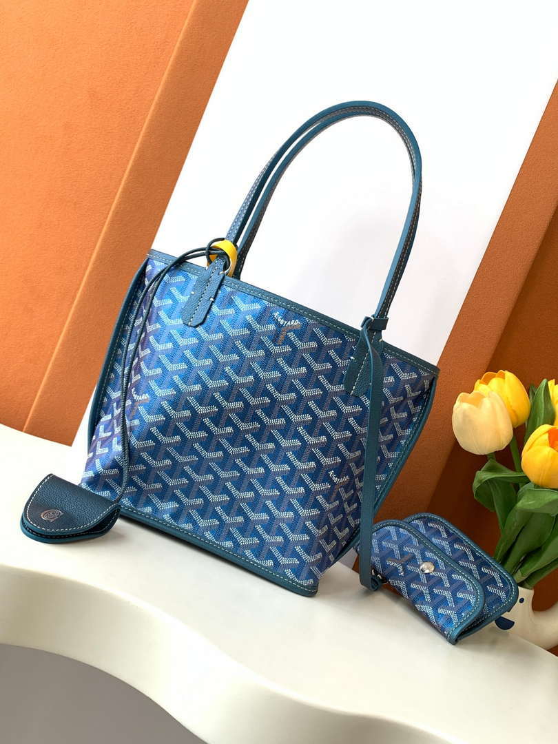 Goyard ANJOUSMINCG07TY07P Anjou Mini Bag Pearly Blue
