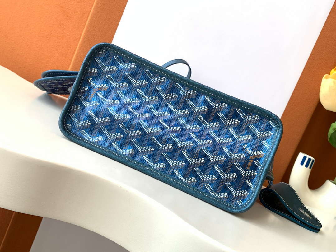 Goyard ANJOUSMINCG07TY07P Anjou Mini Bag Pearly Blue - Default Title - View 5