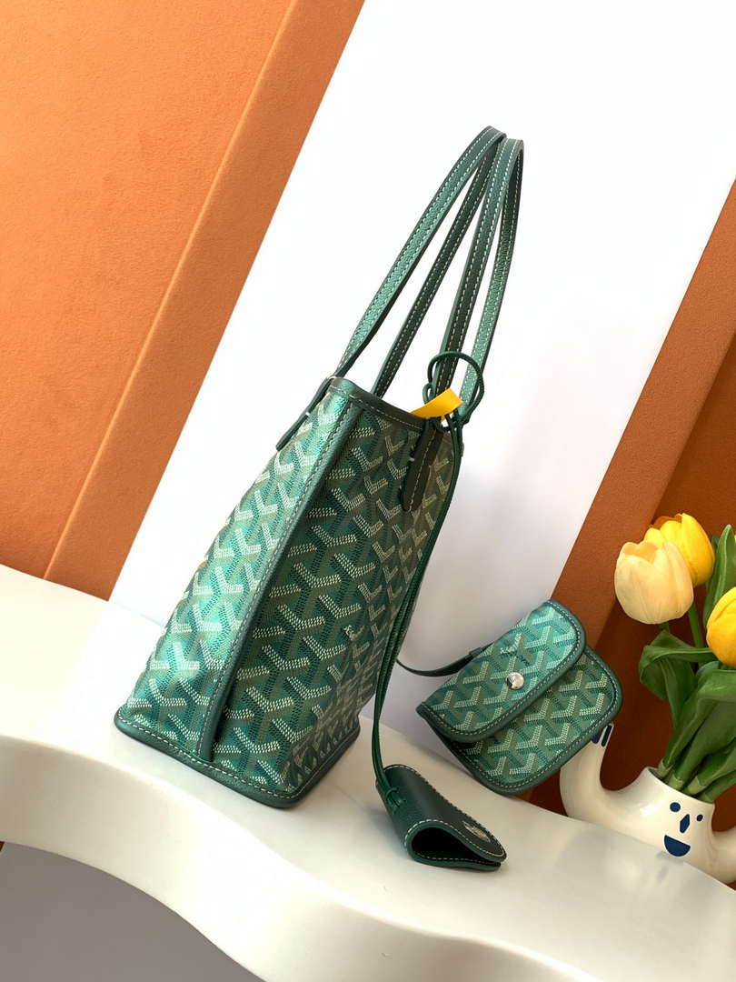 Goyard ANJOUSMINCG07TY07P Anjou Mini Bag Pearly Green