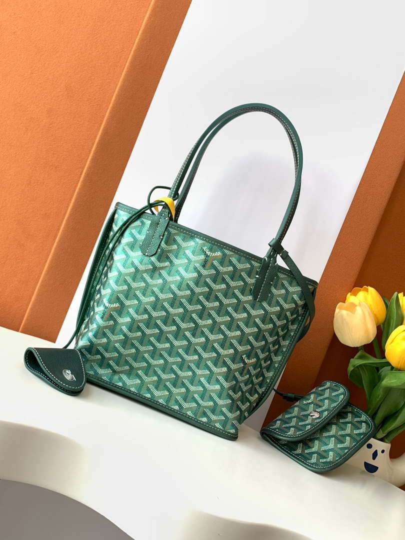 Goyard ANJOUSMINCG07TY07P Anjou Mini Bag Pearly Green