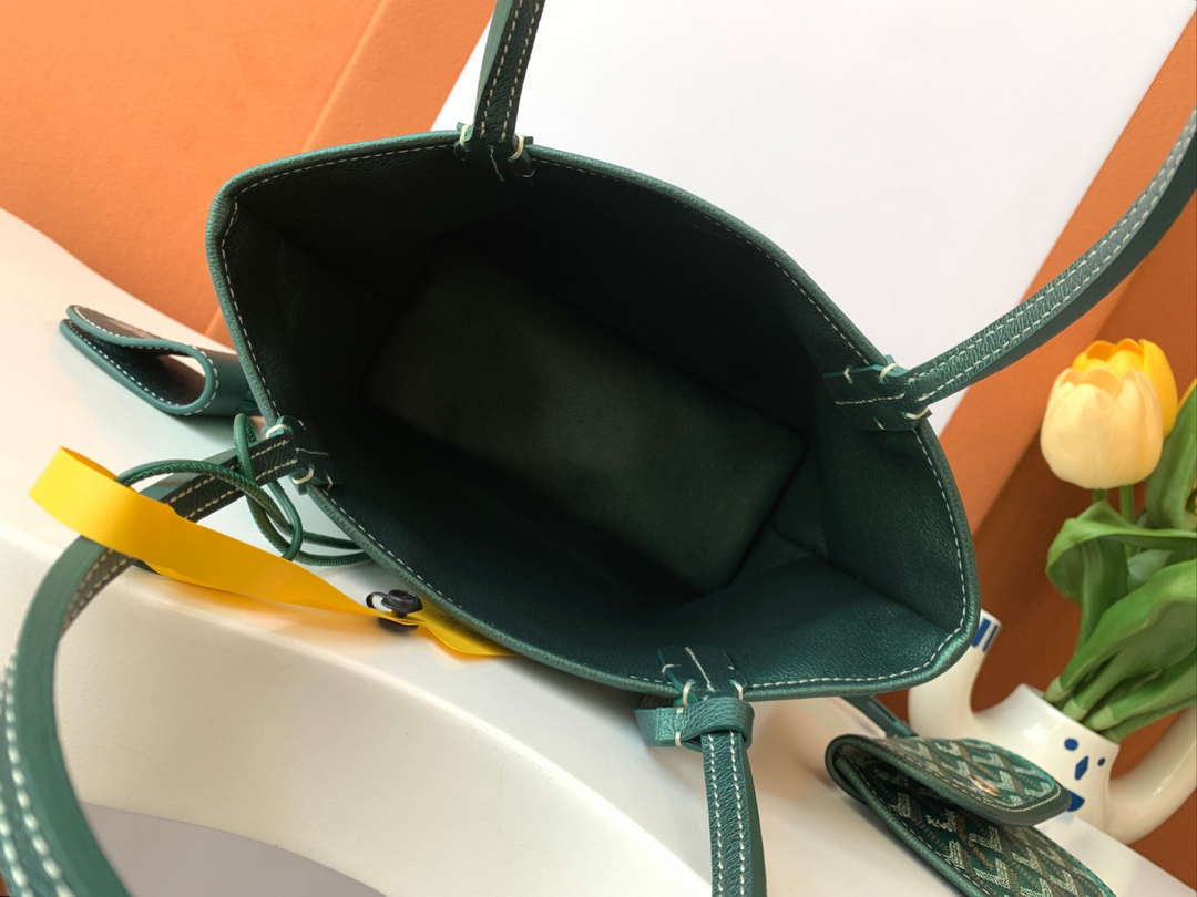 Goyard ANJOUSMINCG07TY07P Anjou Mini Bag Pearly Green