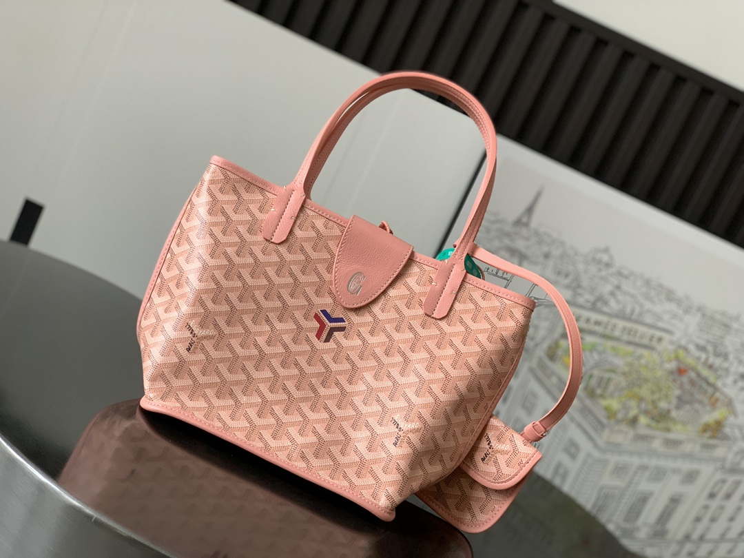 Goyard ANJOUSMINCG07TY07P Anjou Mini Bag Pink - Default Title - View 1