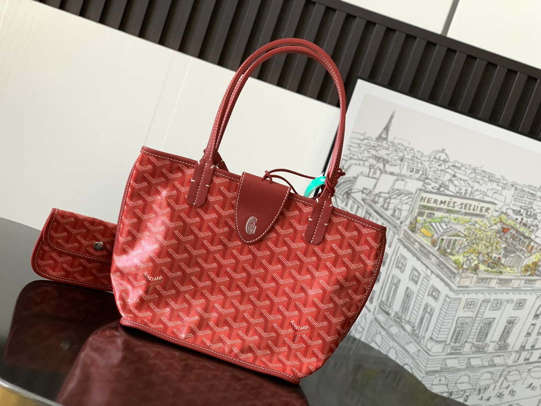Goyard ANJOUSMINCG07TY07P Anjou Mini Bag Red - Default Title - View 1