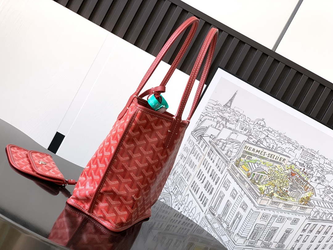 Goyard ANJOUSMINCG07TY07P Anjou Mini Bag Red - Default Title - View 2