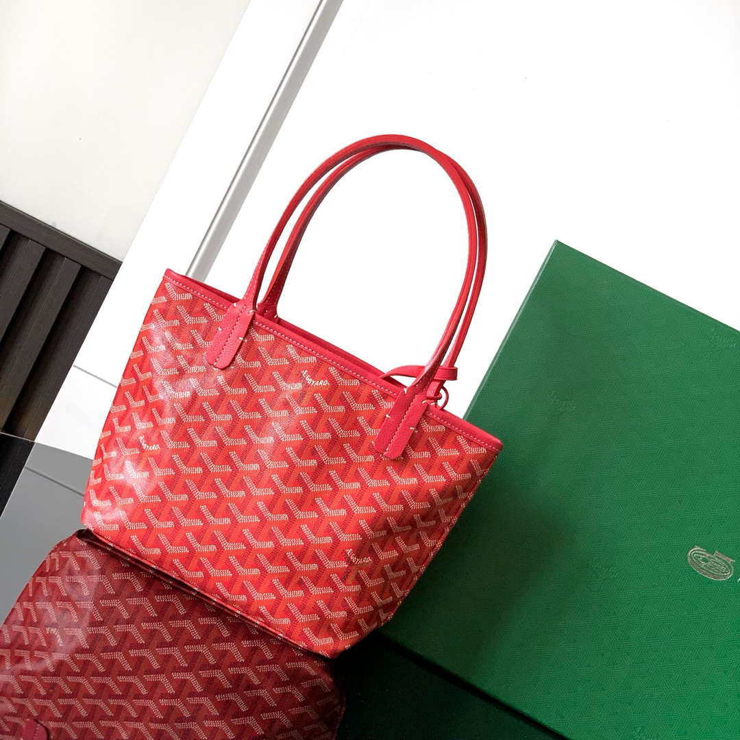 Goyard ANJOUSMINCG07TY07P Anjou Mini Bag Red - Default Title - View 3