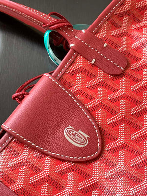 Goyard ANJOUSMINCG07TY07P Anjou Mini Bag Red - Default Title - View 5