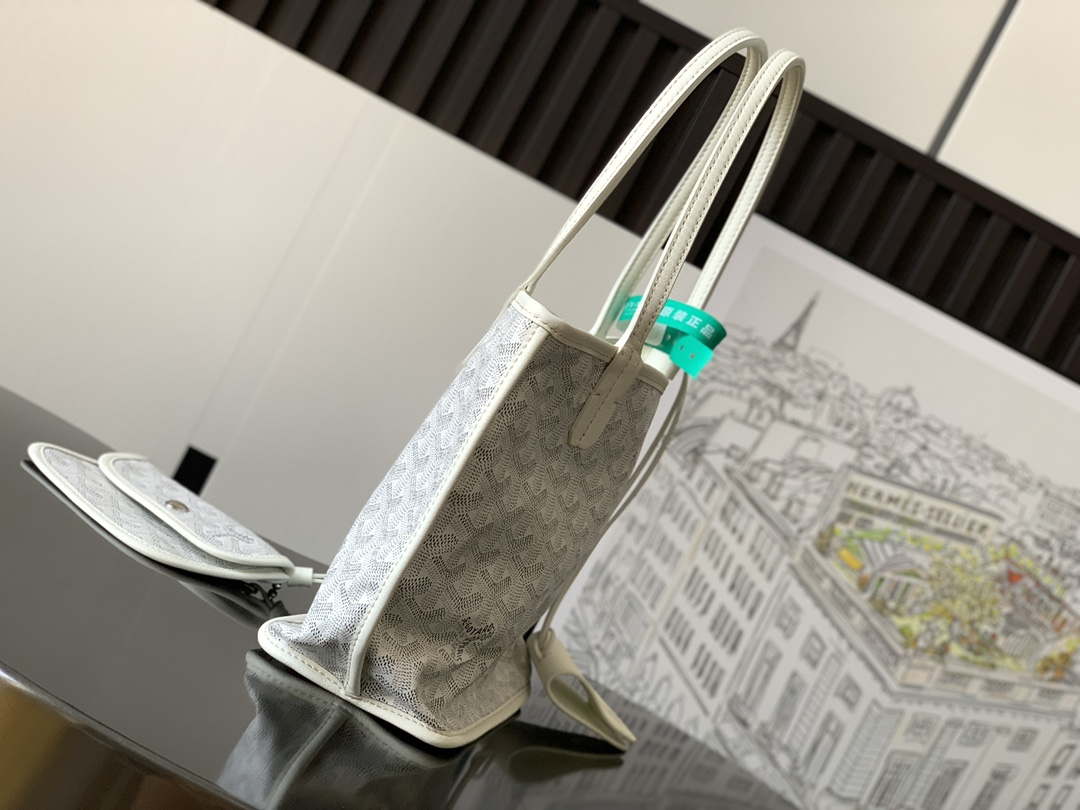 Goyard ANJOUSMINCG07TY07P Anjou Mini Bag White - Default Title - View 2