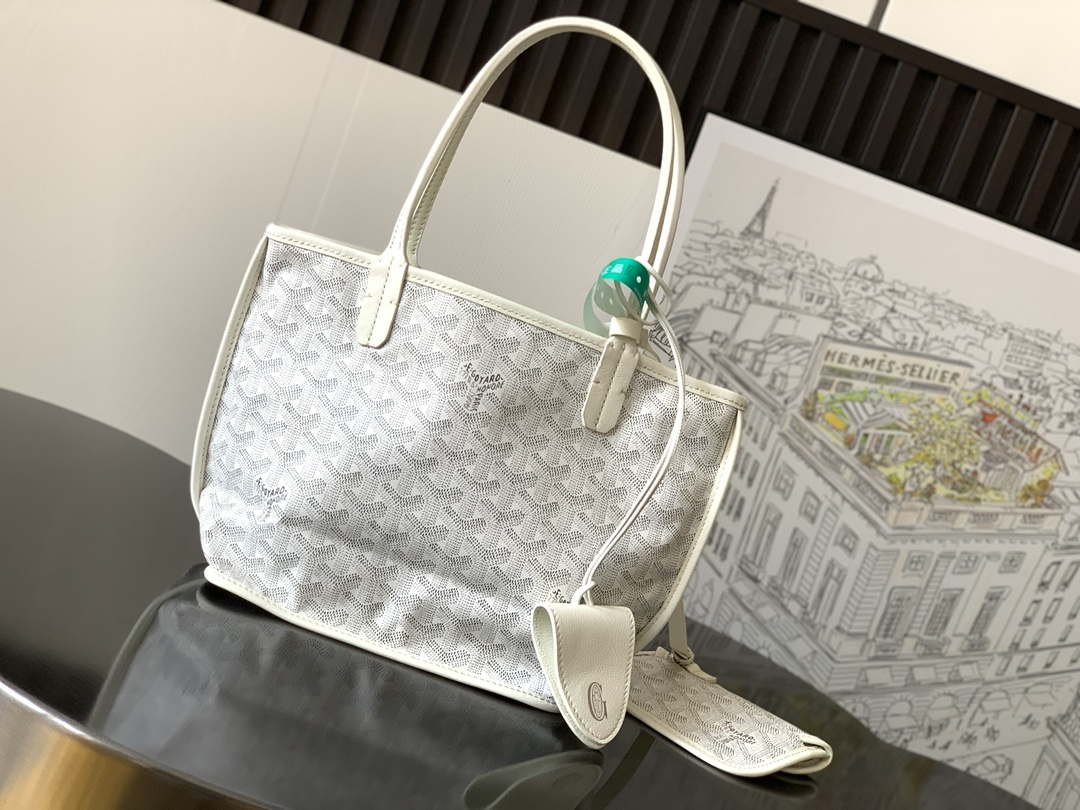 Goyard ANJOUSMINCG07TY07P Anjou Mini Bag White