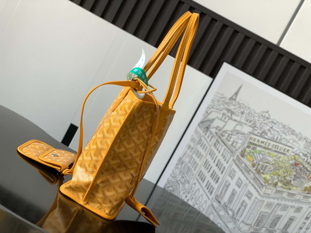 Goyard ANJOUSMINCG07TY07P Anjou Mini Bag Yellow - Default Title - View 2