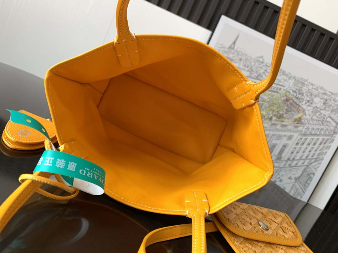 Goyard ANJOUSMINCG07TY07P Anjou Mini Bag Yellow - Default Title - View 8