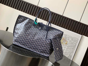 Goyard ANJOUSPMLCG03TY01P Anjou PM Bag Navy Blue - Default Title - View 1
