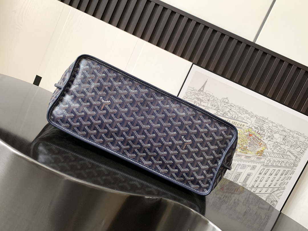 Goyard ANJOUSPMLCG03TY01P Anjou PM Bag Navy Blue - Default Title - View 4