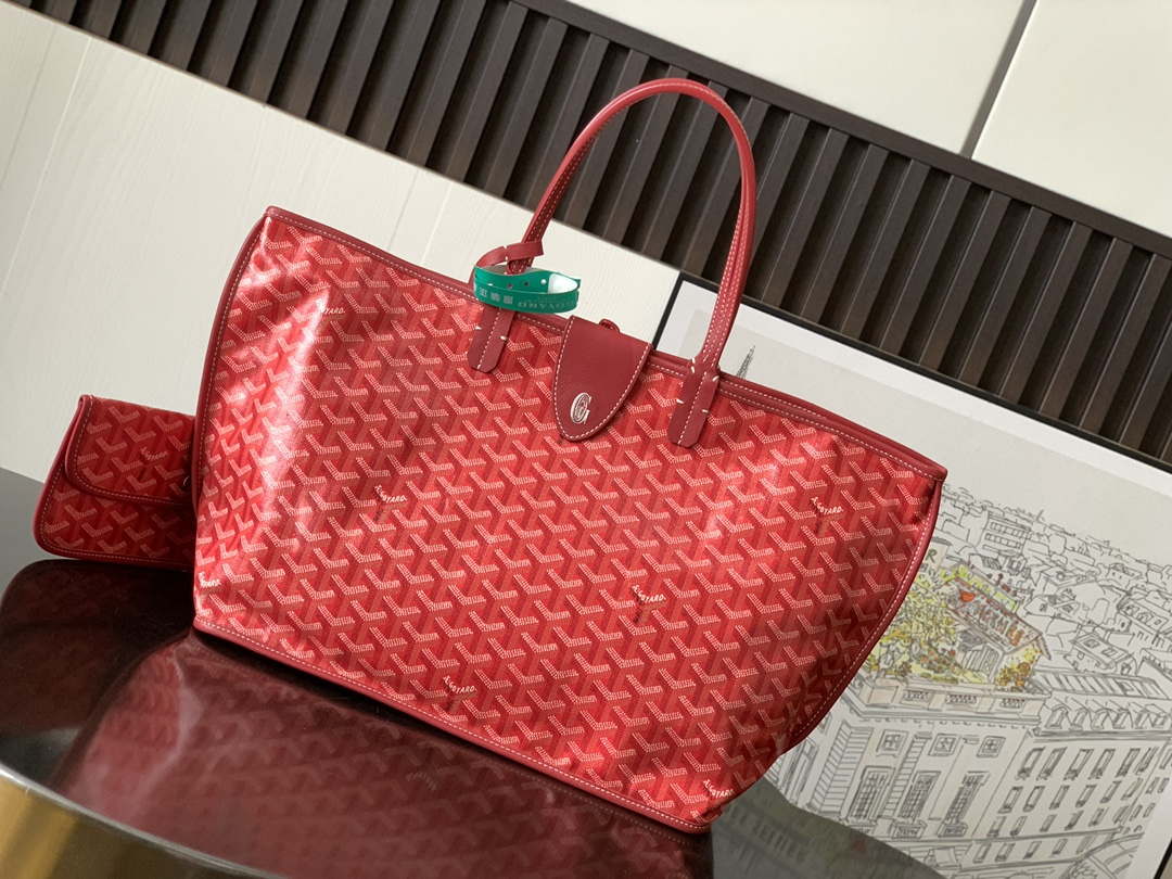 Goyard ANJOUSPMLCG03TY01P Anjou PM Bag Red - Default Title - View 1