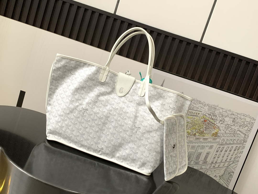 Goyard ANJOUSPMLCG03TY01P Anjou PM Bag White - Default Title - View 1