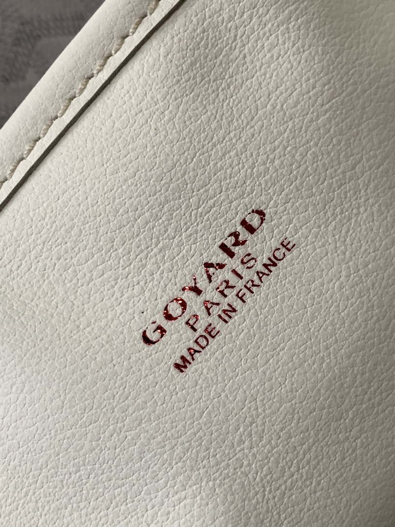 Goyard ANJOUSPMLCG03TY01P Anjou PM Bag White