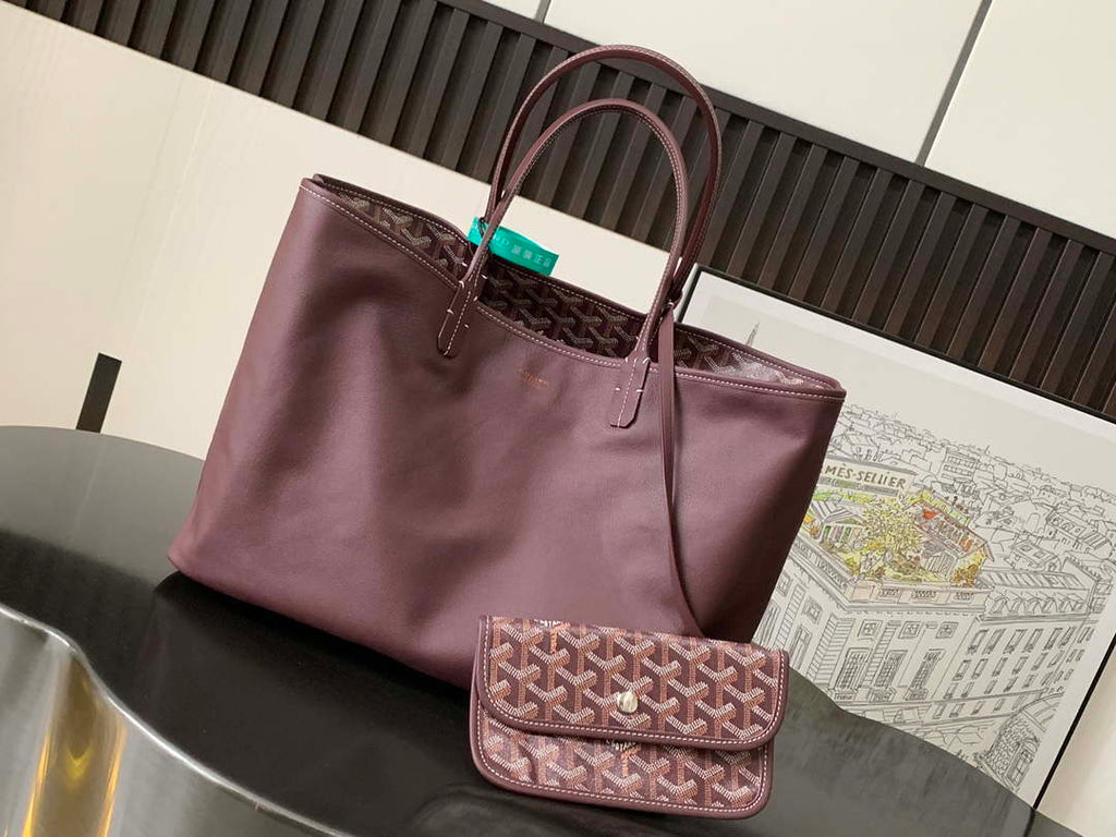 Goyard ANJOUSPMLCG03TY01P Anjou PM Bag Wine Red