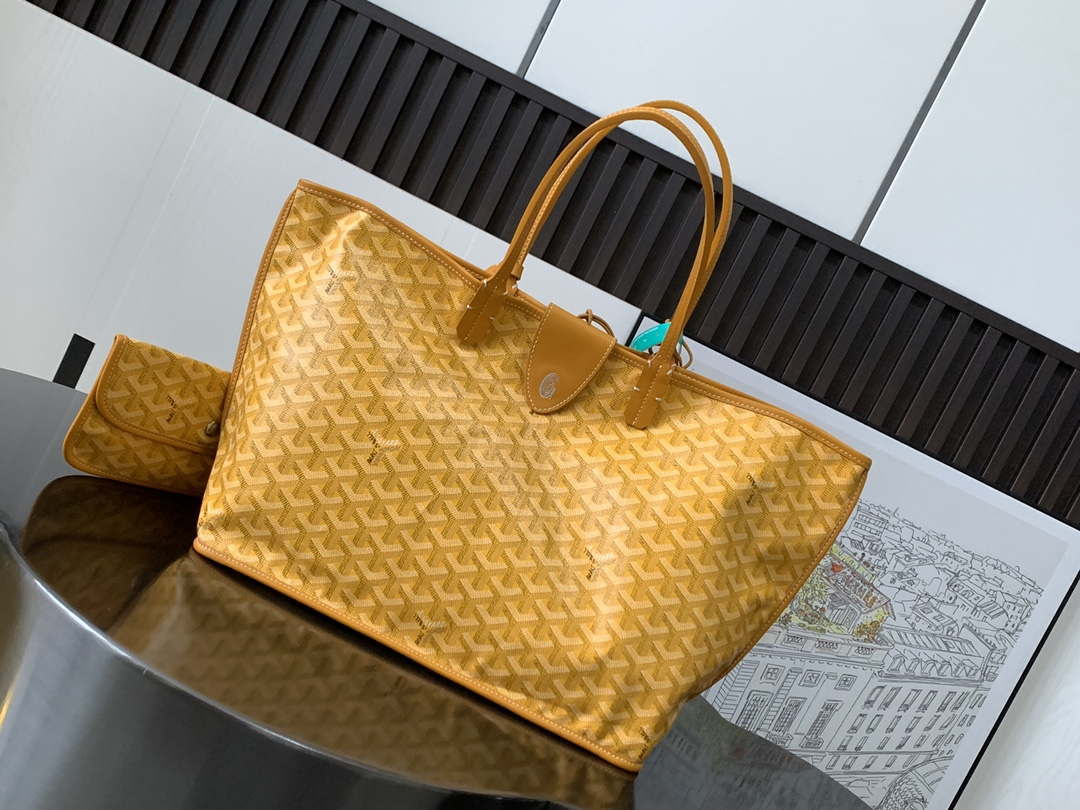 Goyard ANJOUSPMLCG03TY01P Anjou PM Bag Yellow - Default Title - View 1