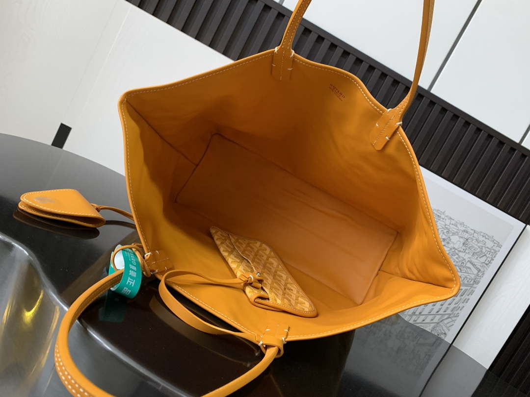 Goyard ANJOUSPMLCG03TY01P Anjou PM Bag Yellow - Default Title - View 7