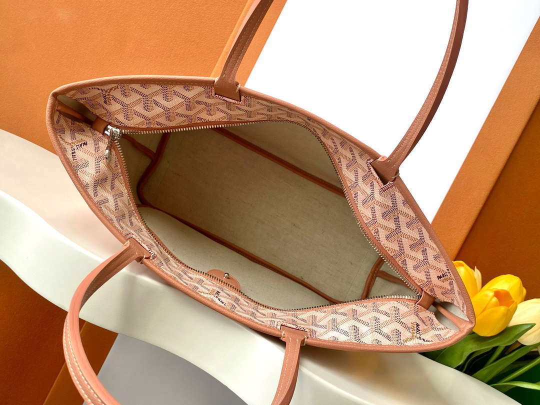 Goyard Artois PM Bag PMLTY09CL09P Pearly Pink