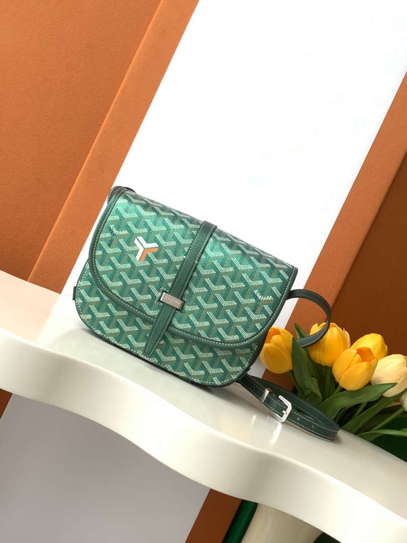 Goyard BELVE3PMLTY09CG09P Belvedere PM Bag Pearly Green - Default Title - View 1
