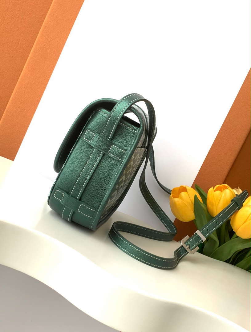 Goyard BELVE3PMLTY09CG09P Belvedere PM Bag Pearly Green