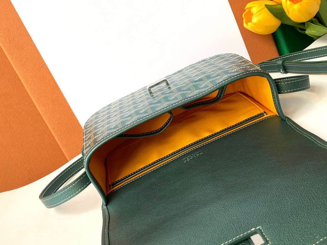 Goyard BELVE3PMLTY09CG09P Belvedere PM Bag Pearly Green