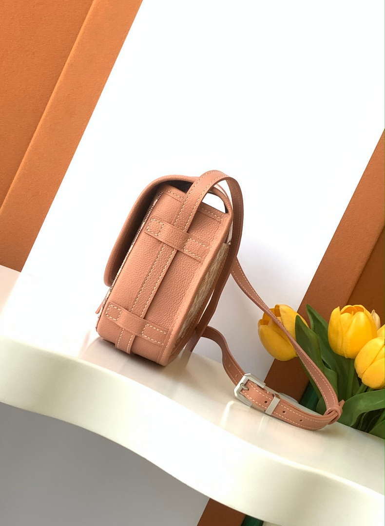 Goyard BELVE3PMLTY09CG09P Belvedere PM Bag Pearly Pink