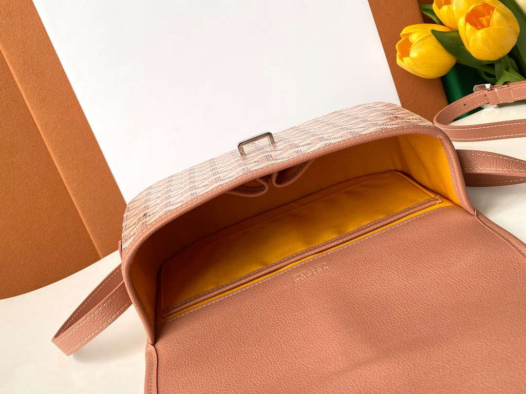 Goyard BELVE3PMLTY09CG09P Belvedere PM Bag Pearly Pink