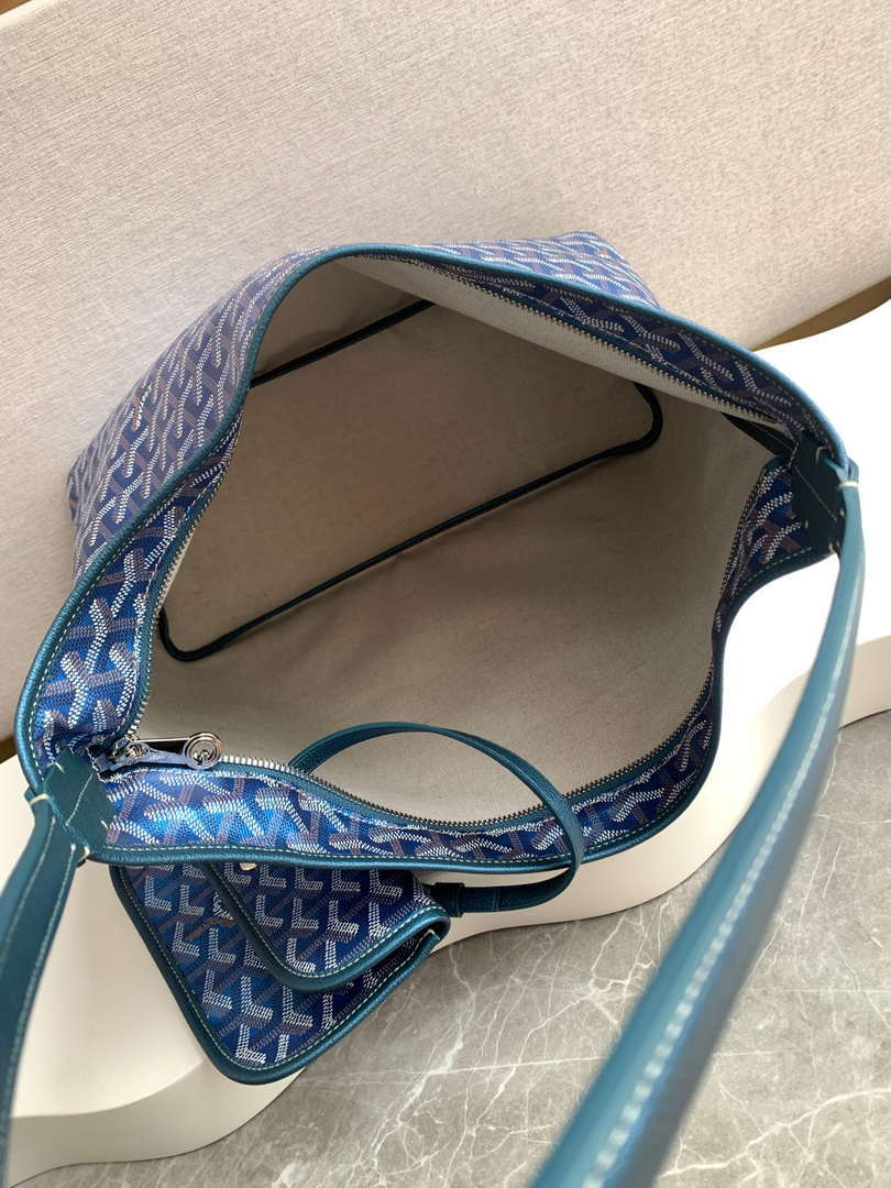 Goyard BOHEMEPMLTY01CL03P Boh¨¨me Hobo Bag Pearly Blue