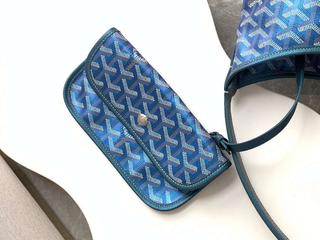 Goyard BOHEMEPMLTY01CL03P Boh¨¨me Hobo Bag Pearly Blue