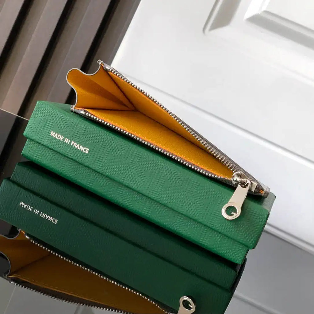 Goyard BOURBOPMLTY01CL03P Bourbon zipped card holder G25164