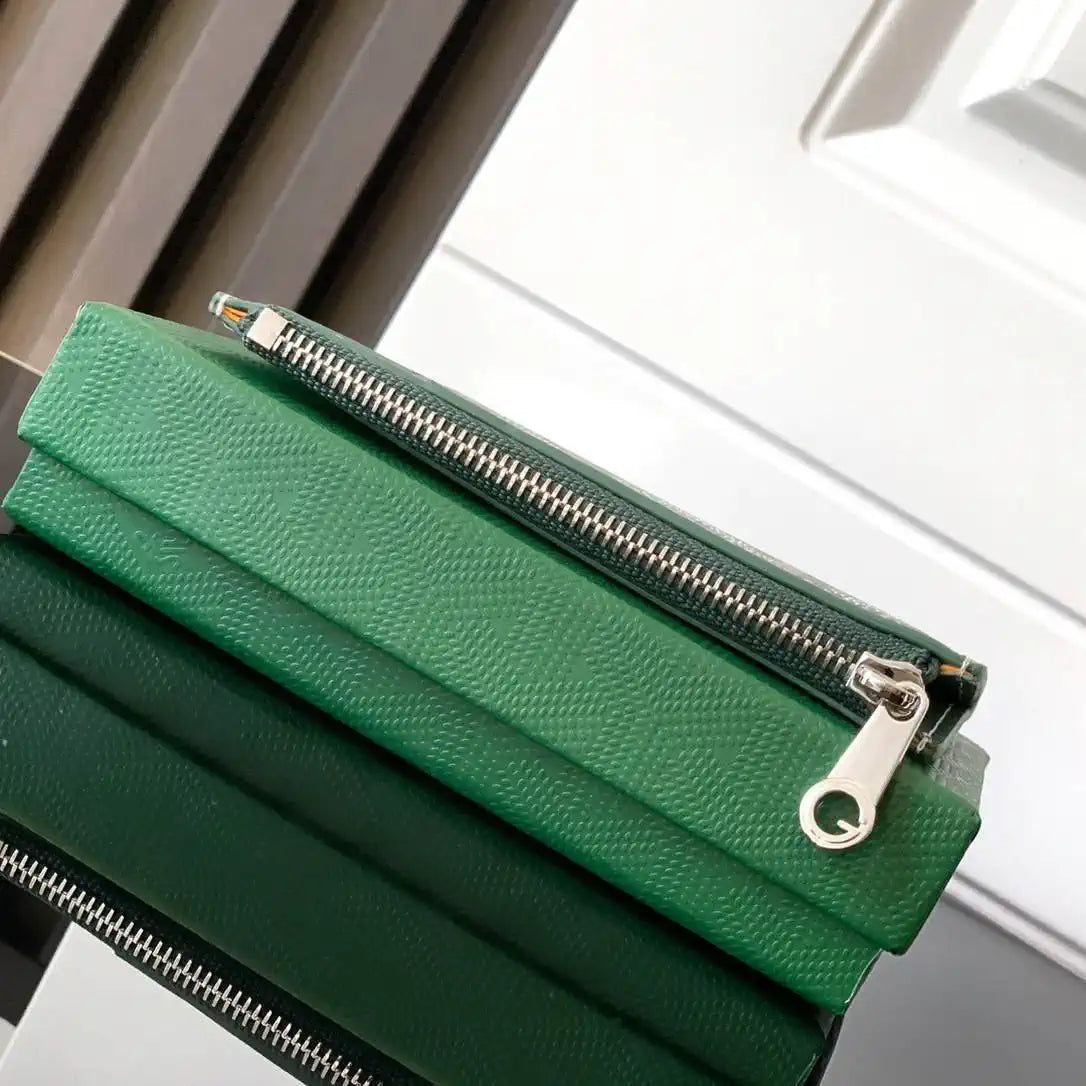 Goyard BOURBOPMLTY01CL03P Bourbon zipped card holder G25167