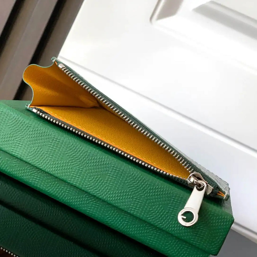 Goyard BOURBOPMLTY01CL03P Bourbon zipped card holder G25167
