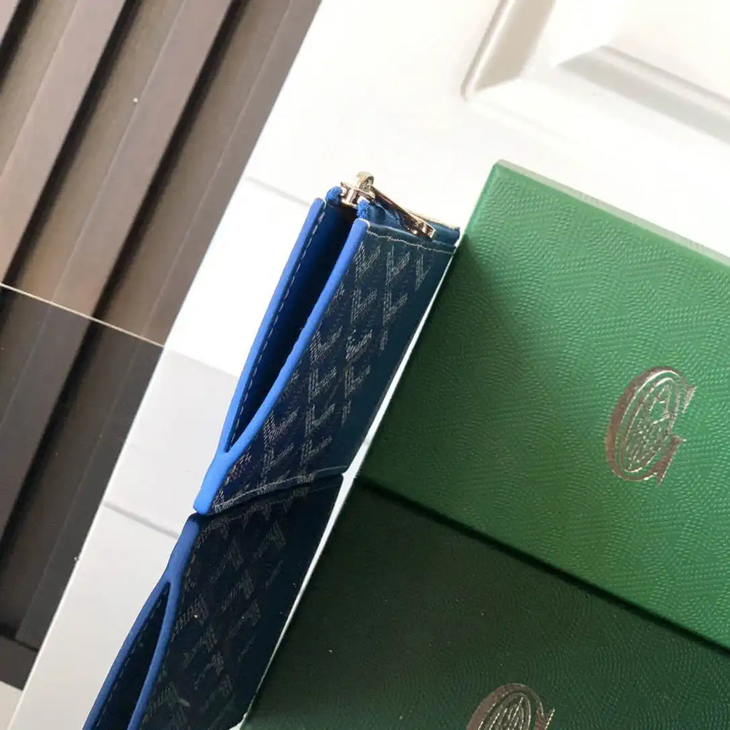 Goyard BOURBOPMLTY01CL03P Bourbon zipped card holder G25168