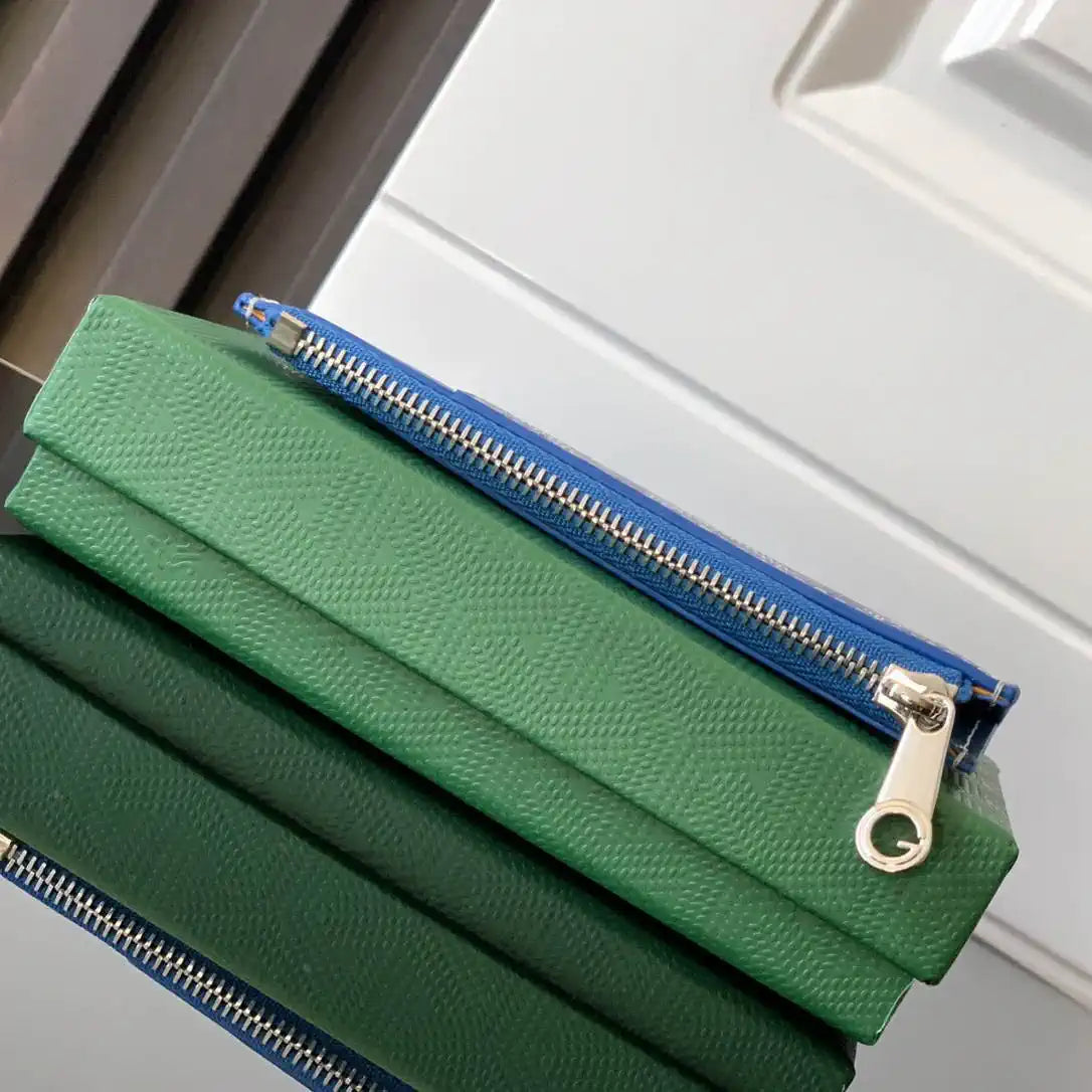 Goyard BOURBOPMLTY01CL03P Bourbon zipped card holder G25168