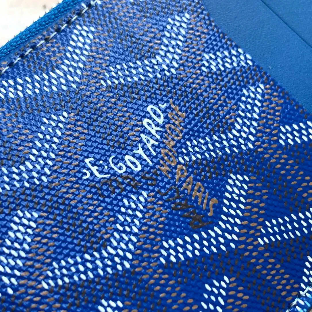 Goyard BOURBOPMLTY01CL03P Bourbon zipped card holder G25168