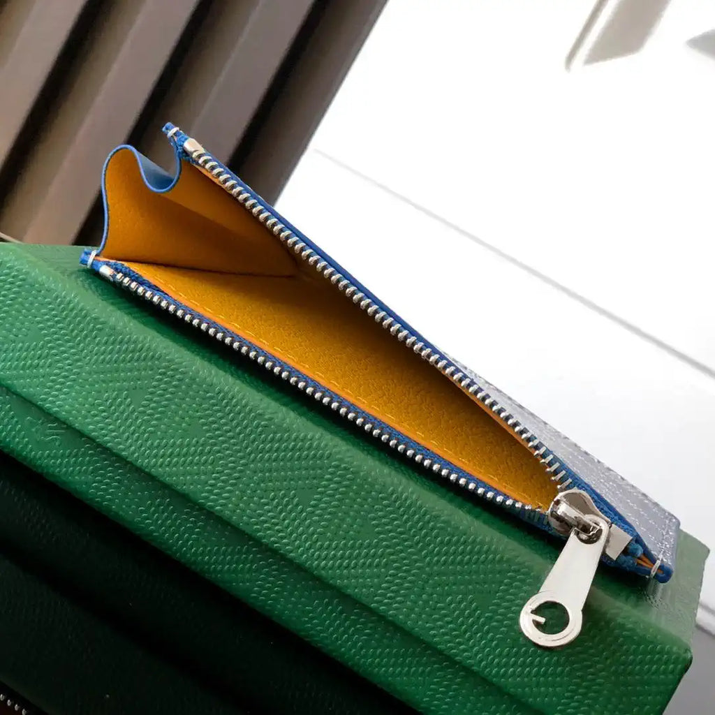 Goyard BOURBOPMLTY01CL03P Bourbon zipped card holder G25168