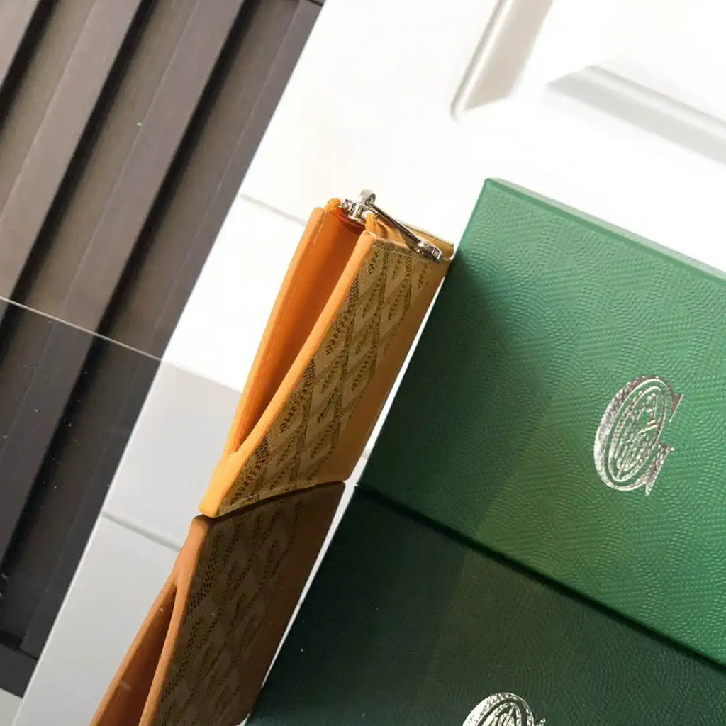 Goyard BOURBOPMLTY01CL03P Bourbon zipped card holder G25169