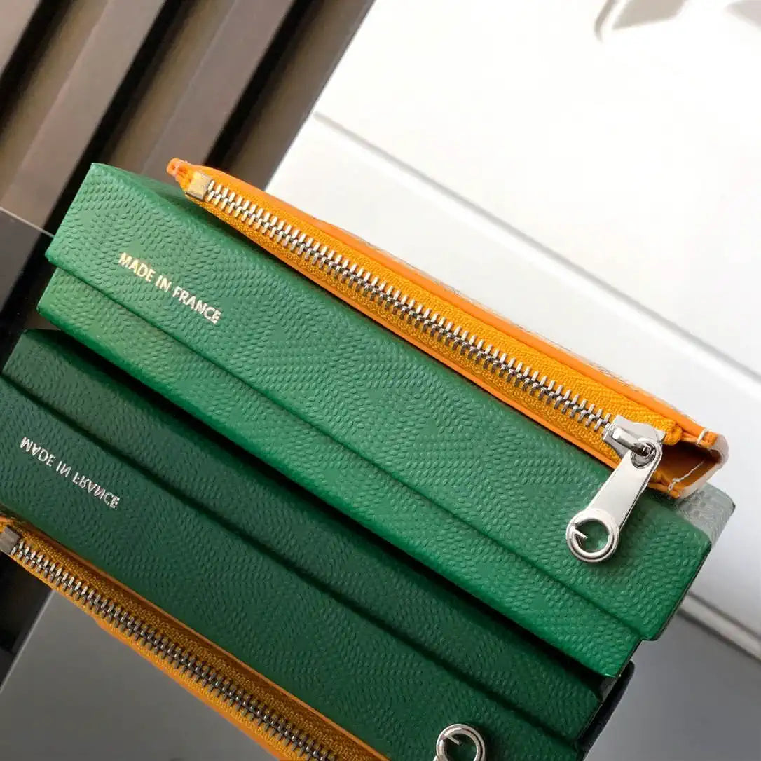 Goyard BOURBOPMLTY01CL03P Bourbon zipped card holder G25169