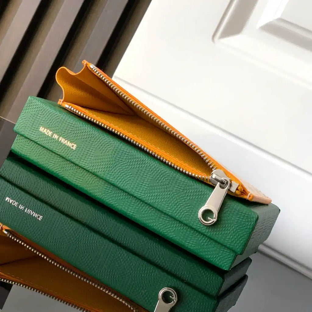 Goyard BOURBOPMLTY01CL03P Bourbon zipped card holder G25169