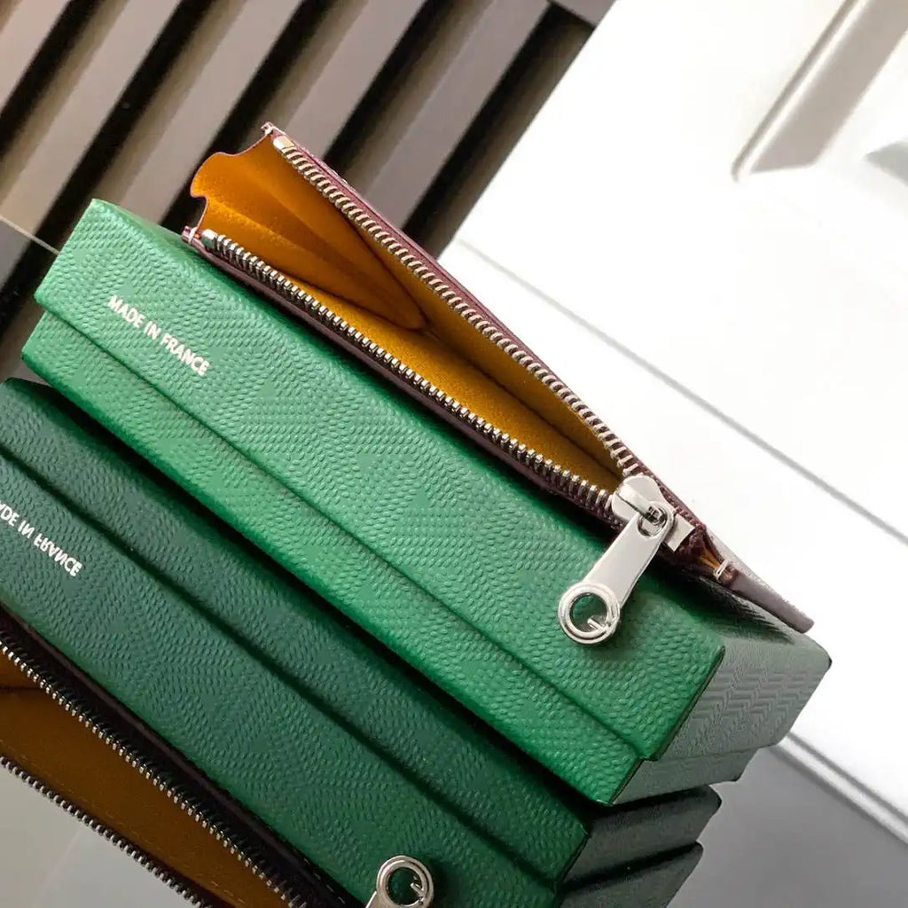 Goyard BOURBOPMLTY01CL03P Bourbon zipped card holder G25170